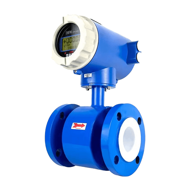 Integrated electromagnetic flowmeter